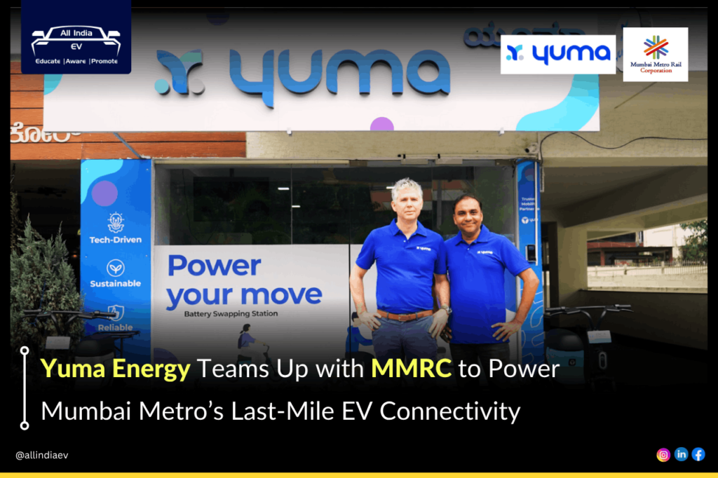 Yuma Energy partners with MMRC for battery swapping stations on Mumbai Metro Line 3