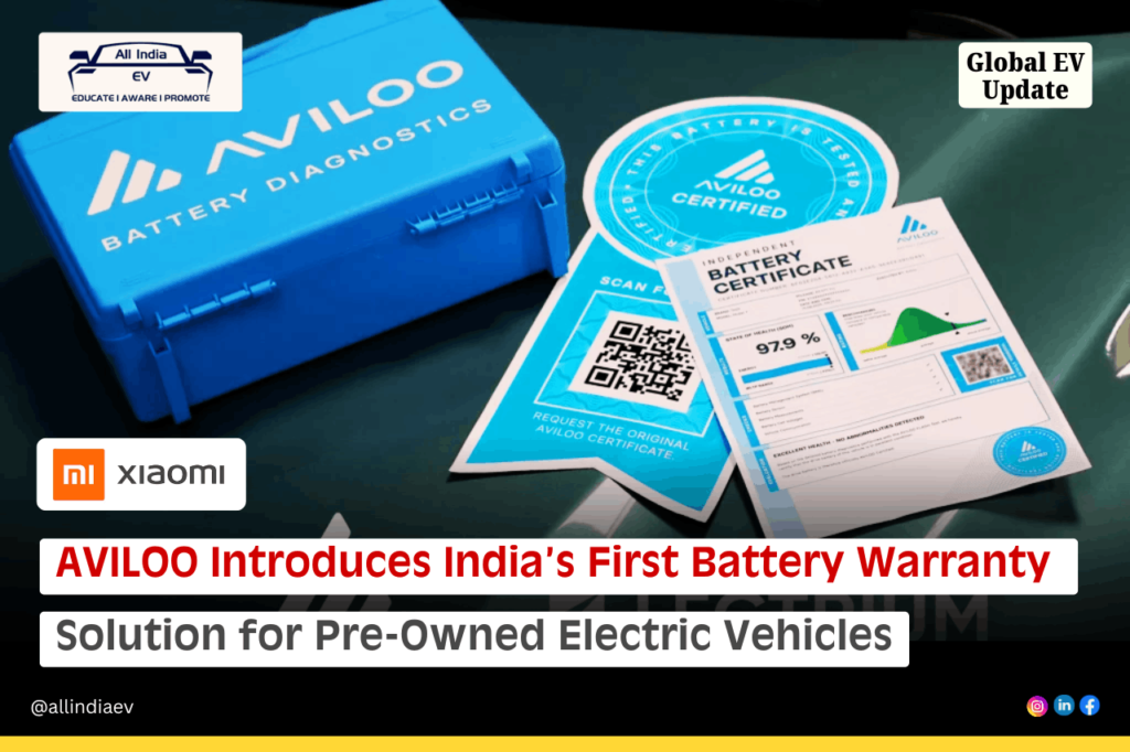 AVILOO Launches First Battery Warranty for Used EVs