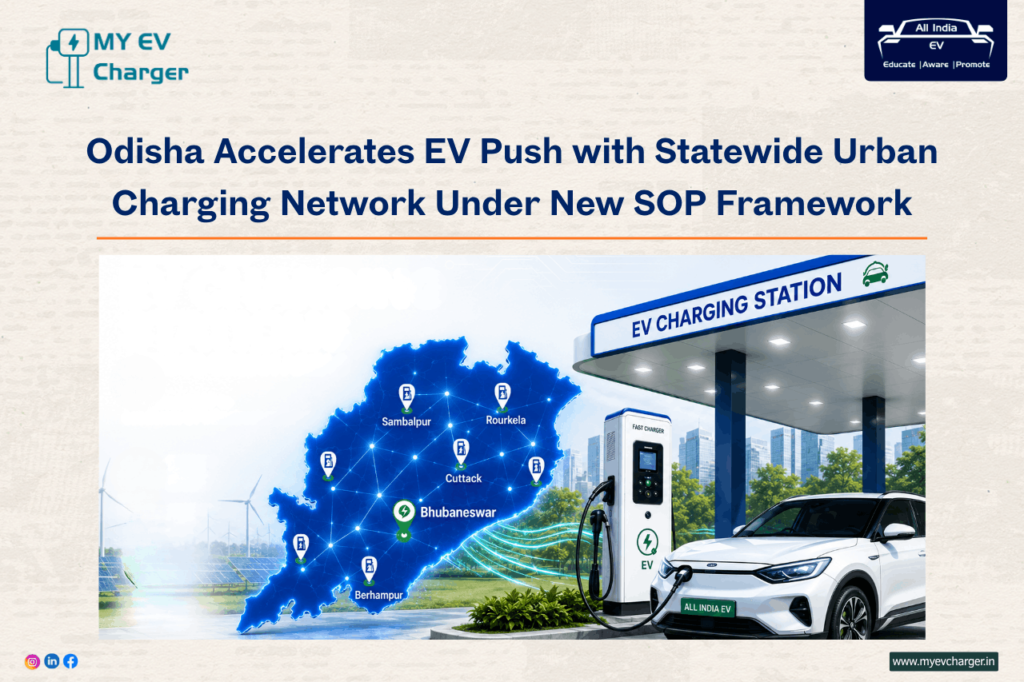 Odisha to Set Up EV Charging Stations Across Urban Areas, SOP Issued