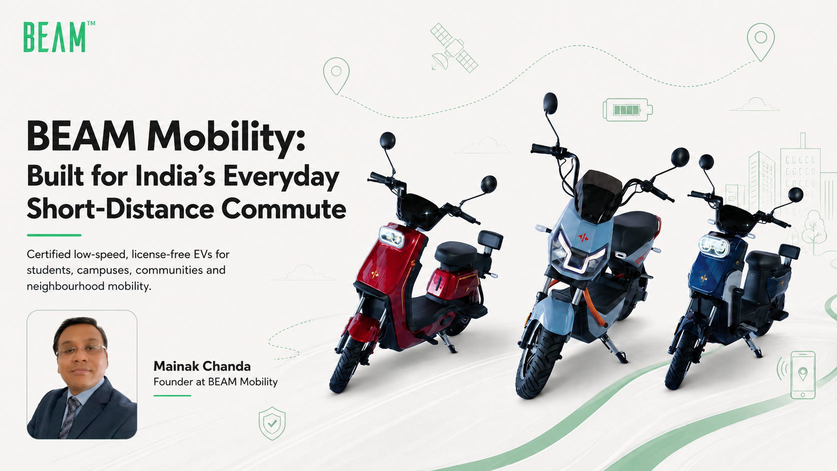 BEAM Mobility on Building India's Certified Low-Speed EV Category