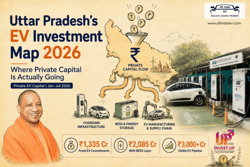 Uttar Pradesh's EV Investment Map 2026: Where Private Capital Is Actually Going