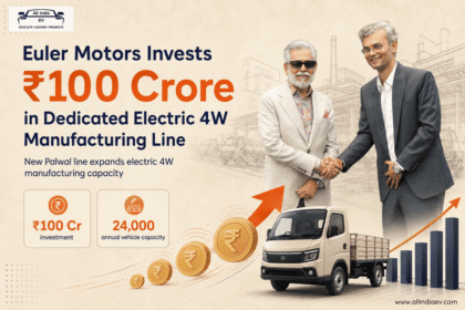 Euler Motors Invests ₹100 Crore in Dedicated Electric 4W Manufacturing Line