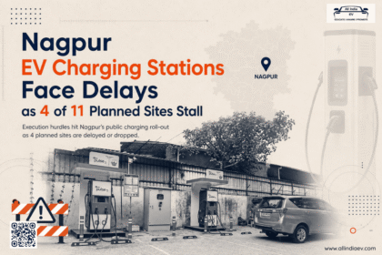 Nagpur EV Charging Stations Face Delays as 4 of 11 Planned Sites Stall