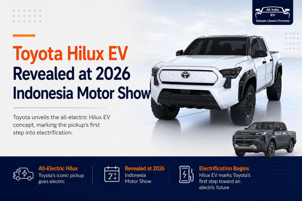 Toyota Hilux EV revealed: 2026 Indonesia Motor Show