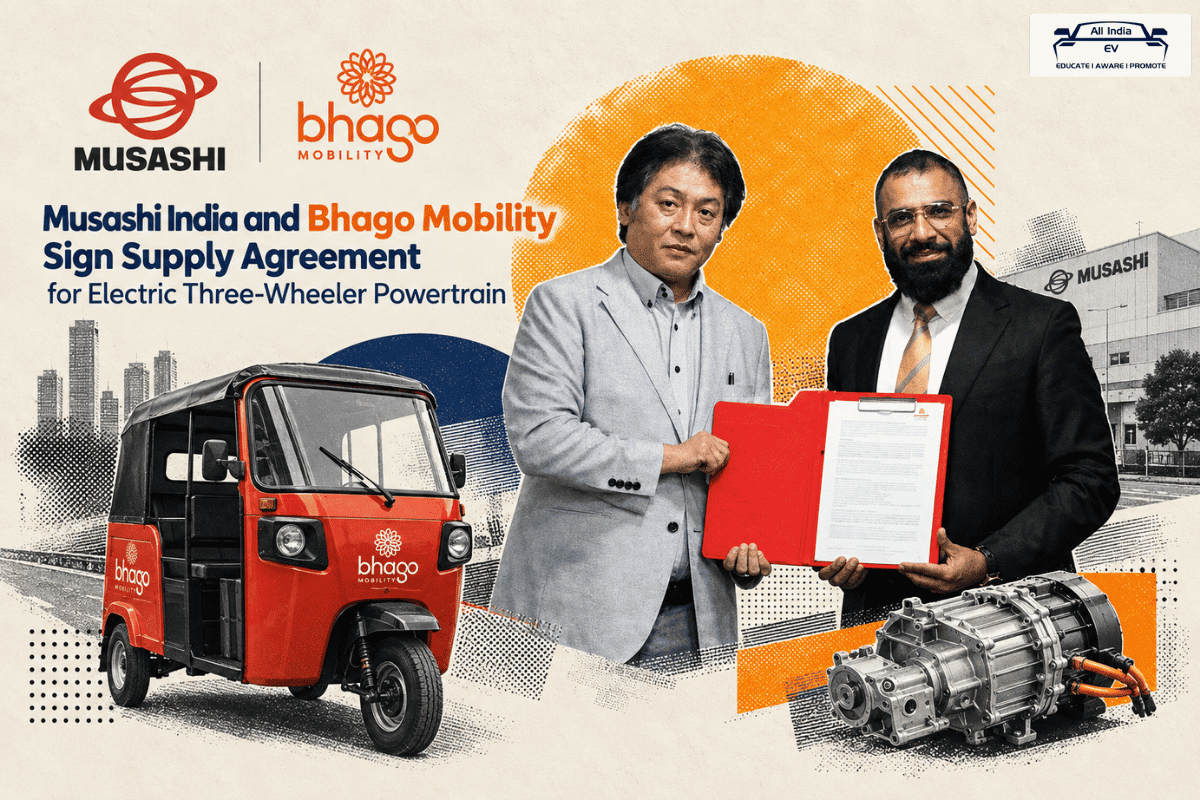 Musashi Bhago Mobility Partnership Brings Local e-Axles to Bhim EV