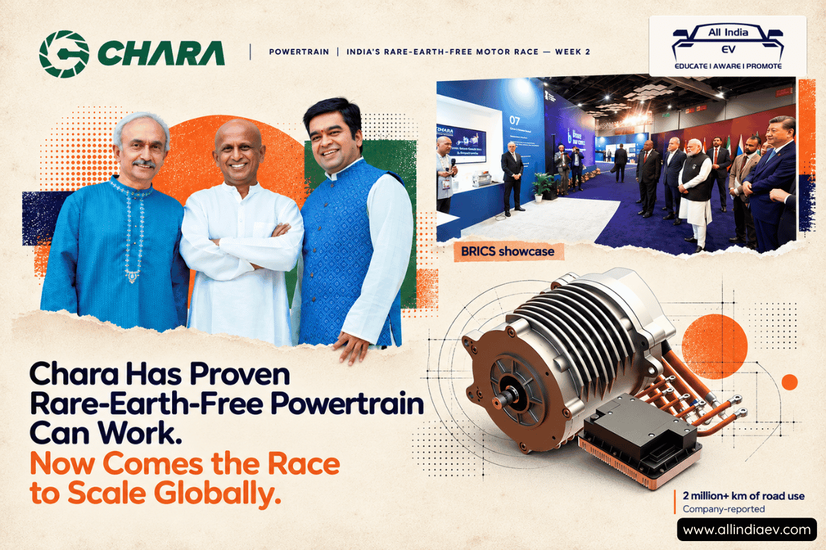 Chara Has Proven Rare-Earth-Free Powertrain Can Work. Now Comes the Race to Scale Globally.