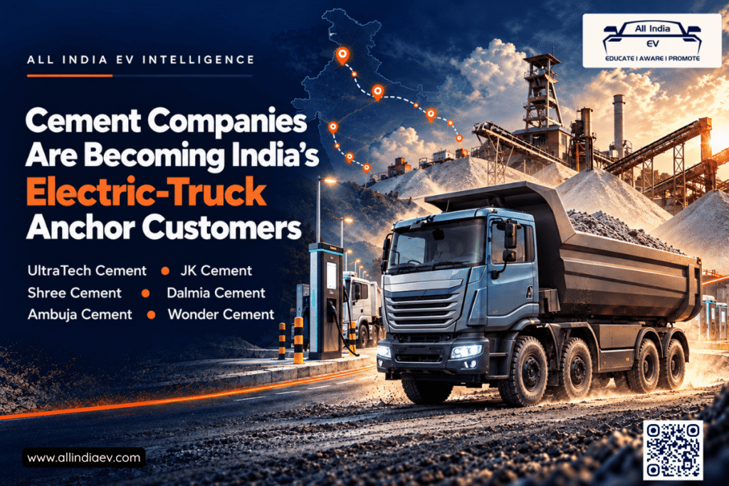 Electric Trucks in India's Cement Industry: 2026 Outlook