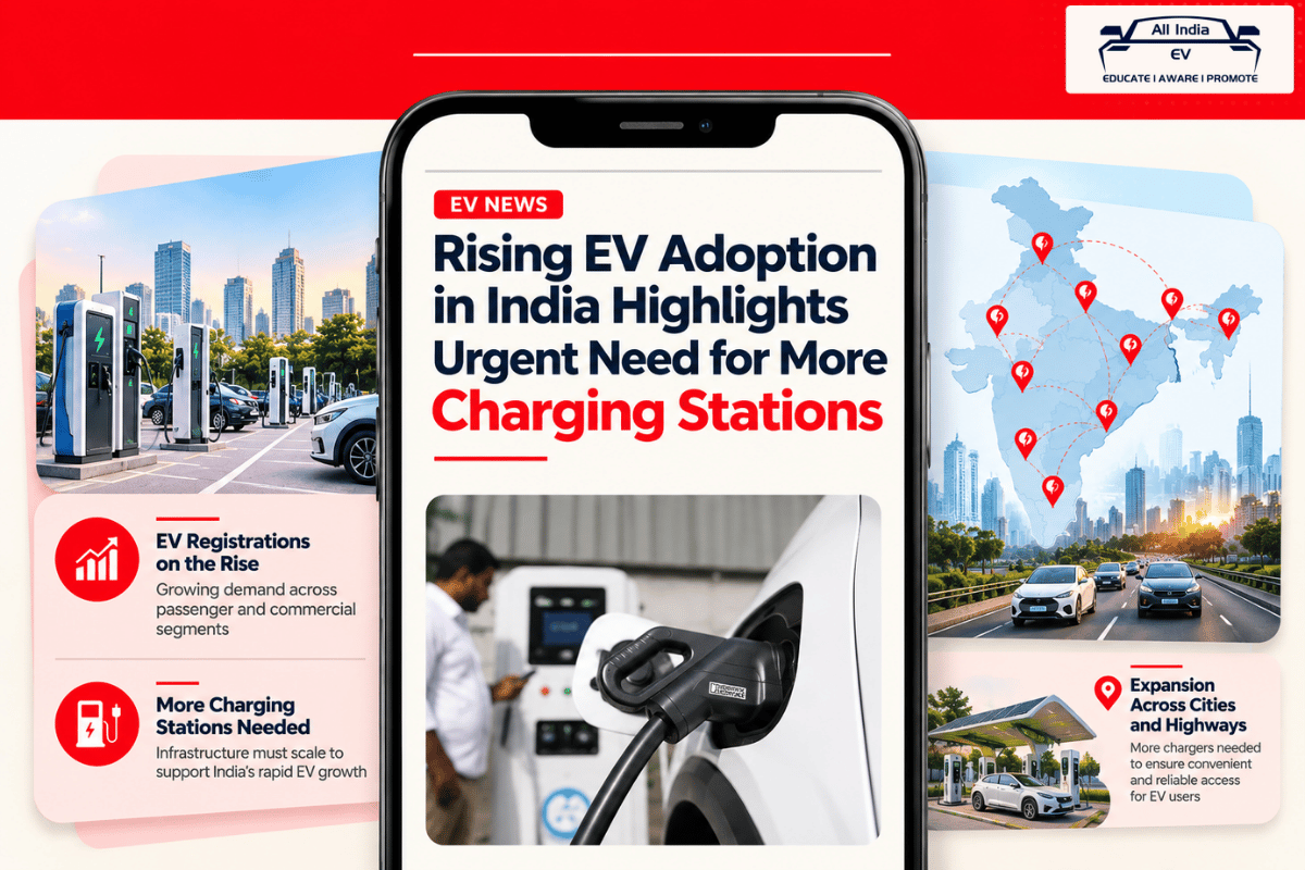 EV charging infrastructure in India