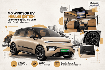 MG Windsor EV Indulge Edition