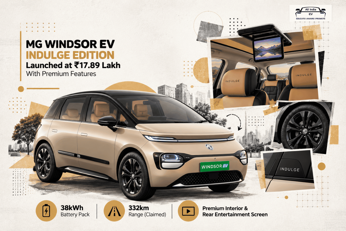 MG Windsor EV Indulge Edition