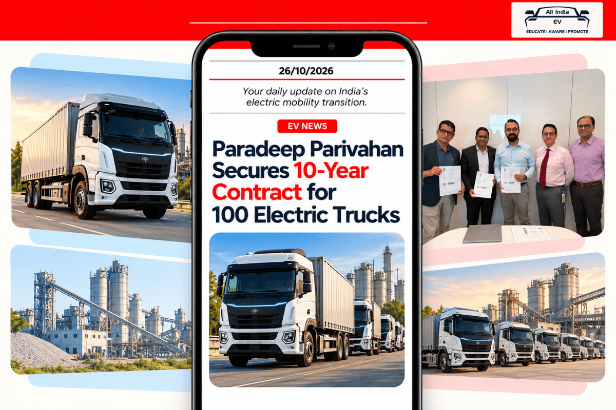 Paradeep Parivahan Electric Trucks