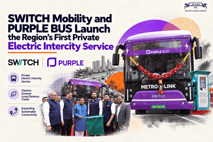 SWITCH Mobility and Purple Bus Electric Intercity Service