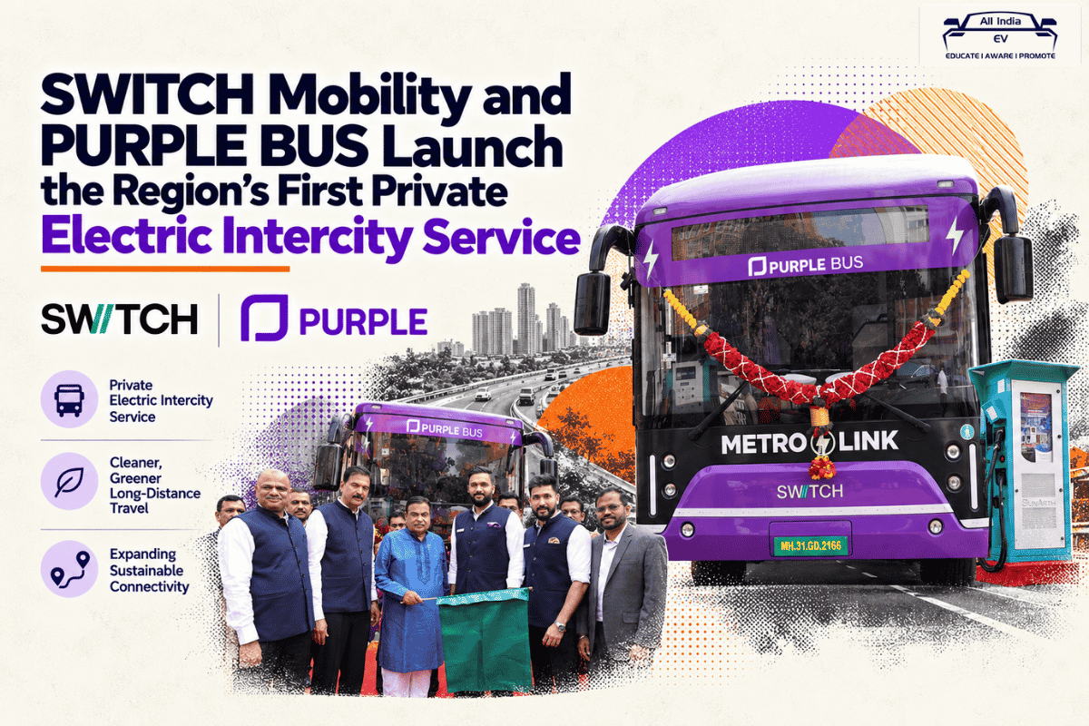 SWITCH Mobility and Purple Bus Electric Intercity Service