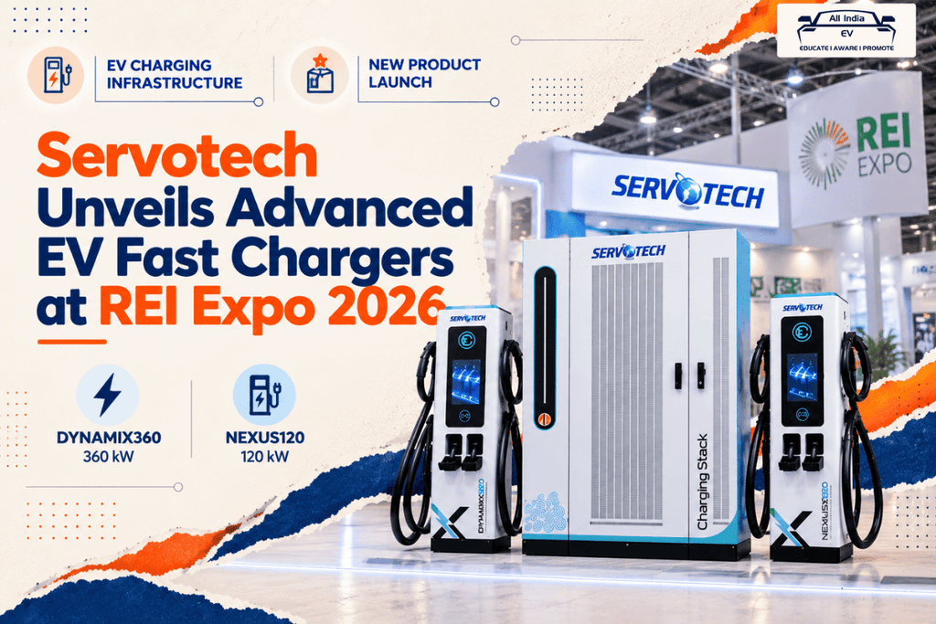 Servotech EV chargers