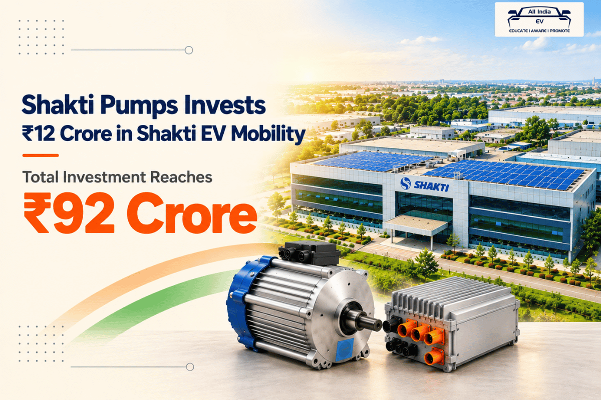 Shakti Pumps EV investment