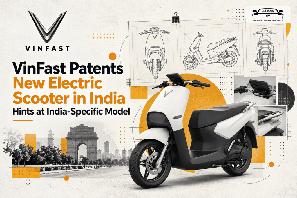VinFast electric scooter in India