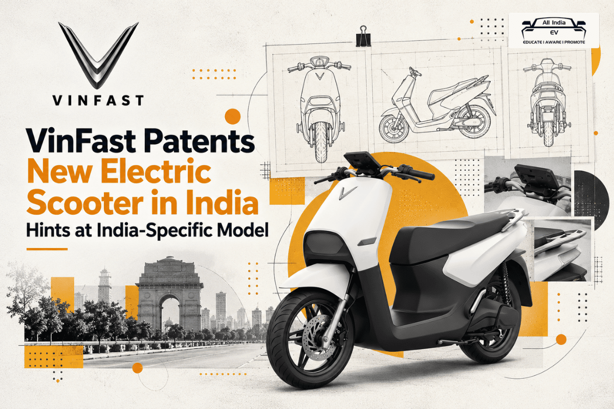 VinFast electric scooter in India
