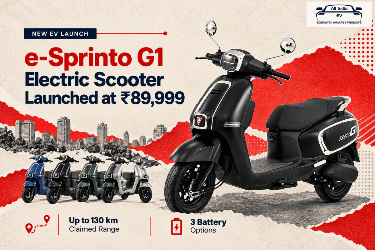 e-Sprinto G1 electric scooter